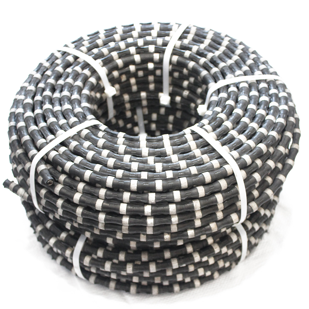 Stationary 11.5mm Diamond Wire Saw For Granite Quarry Mining